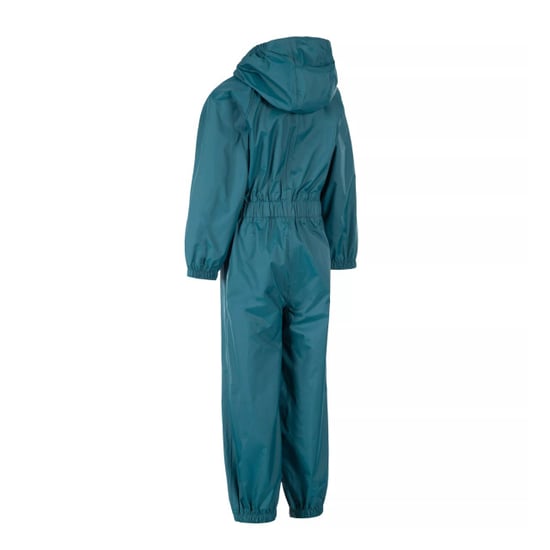 Trespass Kinderen/Kinderen-knop Regenpak (Teal) - Image 3