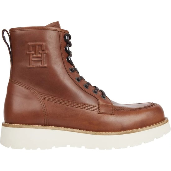 Tommy Hilfiger Veterschoenen Veterlaars Warme Voering Bruin - Image 1
