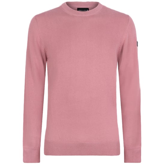 Presly & Sun Trui Will R-Neck Knitted Pullover Roze - Image 1