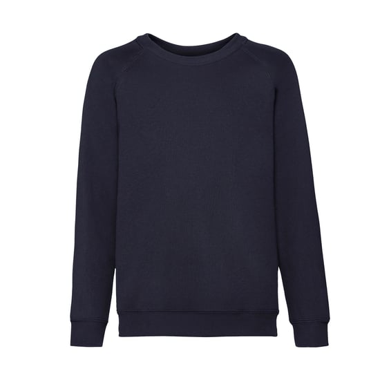 Fruit of the Loom Klassiek Raglan Sweatshirt voor kinderen/Kinderen (Deep Navy) - Image 1