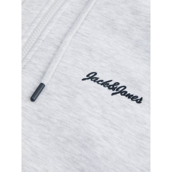 Jack & Jones Vest Jor Tango Zip Sweat Hood Grijs - Image 4