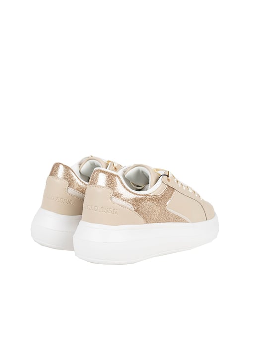 U.S. Polo Assn. Sneakers Helis012 Vrouw beige - Image 3