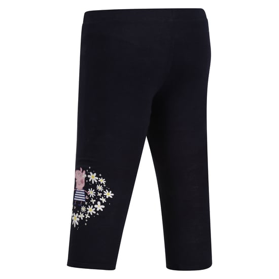 Regatta Kinder/Kinderen Bedrukte Peppa Pig Legging (Set van 2) (Maïs Geel/Navy) - Image 5