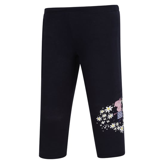 Regatta Kinder/Kinderen Bedrukte Peppa Pig Legging (Set van 2) (Maïs Geel/Navy) - Image 6