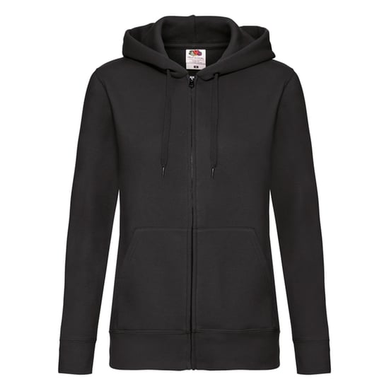 Fruit of the Loom Dames/Dames Premium Sweat Hoodie (Zwart) - Image 1
