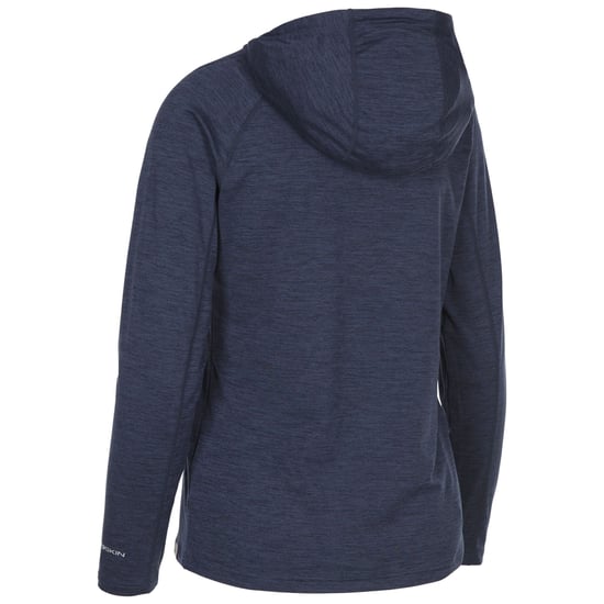 Trespass Dames/dames Hattie Active Hoodie (Marine Marl) - Image 2