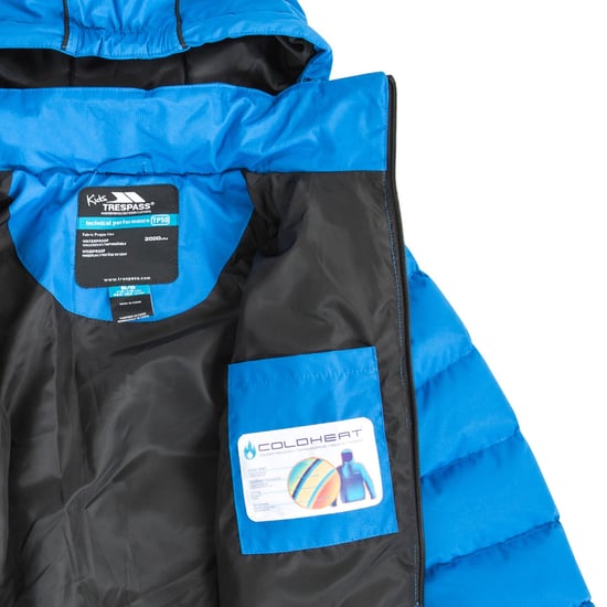 Trespass - Jongens Tuff Hooded Jas (Blauw) - Image 3