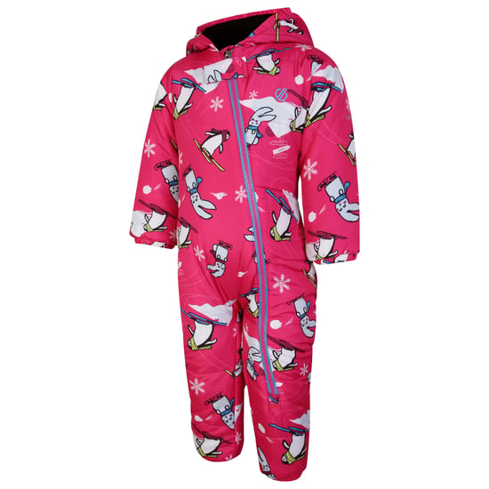 Dare 2B Baby Bambino II Sneeuwdieren Waterdicht Sneeuwpak (Puur Roze) - Image 3