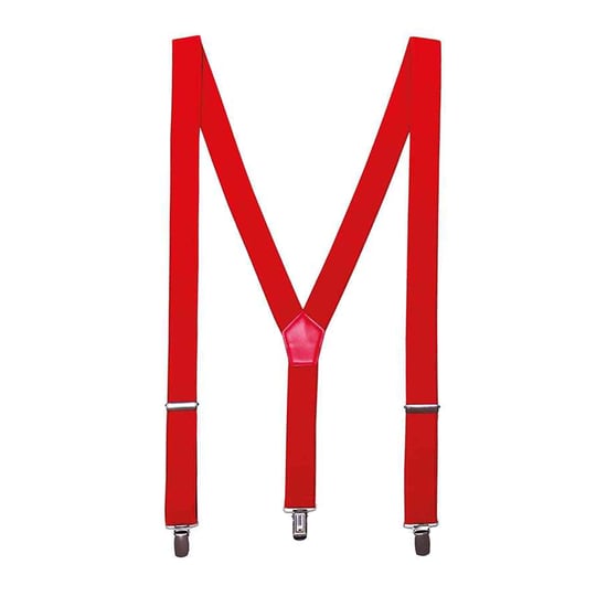 Premier Clip-On broekbeugels (Rood) - Image 1