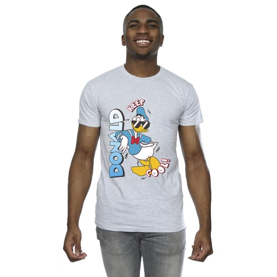 Disney Heren Donald Duck Cool T-Shirt (Sportgrijs) - Image 2