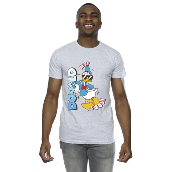 Disney Heren Donald Duck Cool T-Shirt (Sportgrijs) - Image 3