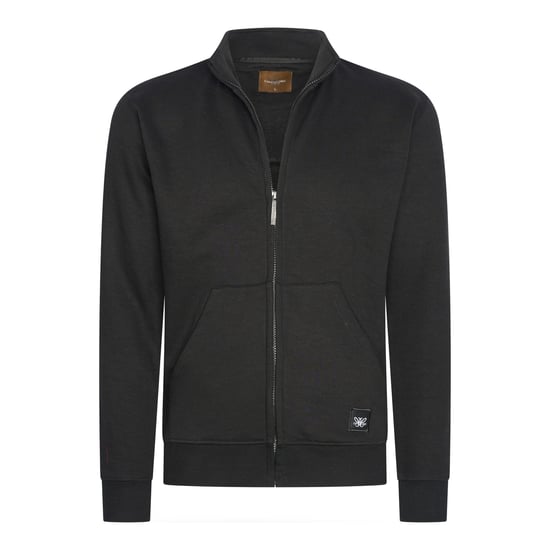 Cappuccino Italia Sweaters Fleece Zip Jack Zwart - Image 1