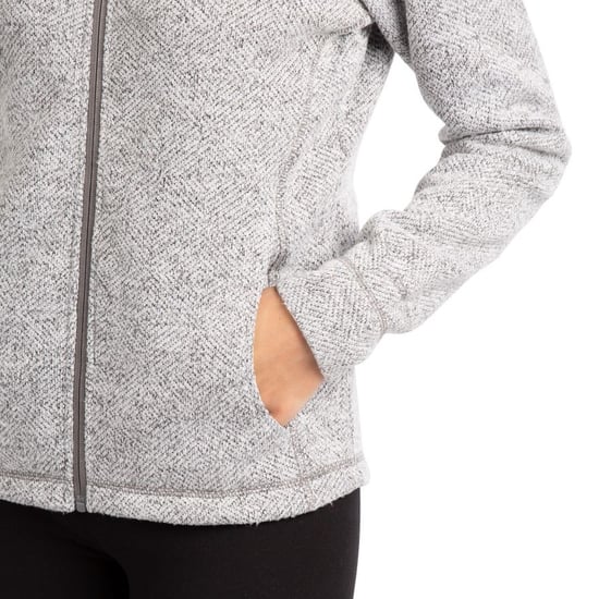 Trespass Dames Reserve Capuchon Fleece (Stormgrijs) - Image 5