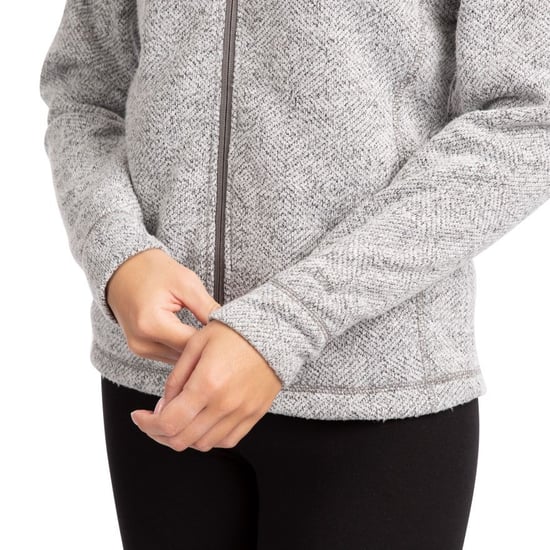 Trespass Dames Reserve Capuchon Fleece (Stormgrijs) - Image 6