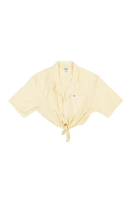 Wrangler - TIE RESORT SHIRT PALE BANANA - Image 3