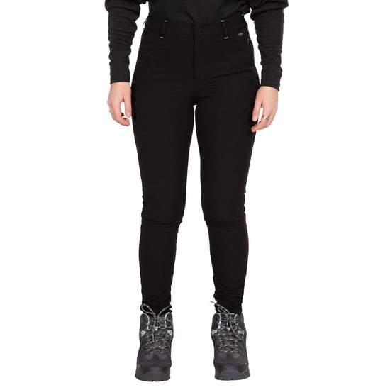Trespass Dames/dames donzige sherpa legging (Zwart) - Image 3