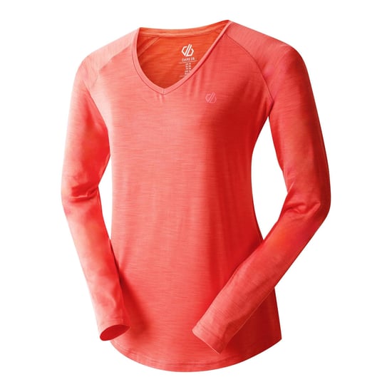 Dare 2B Dames/dames Discern T-shirt met lange mouwen (Perzikbloesem) - Image 3