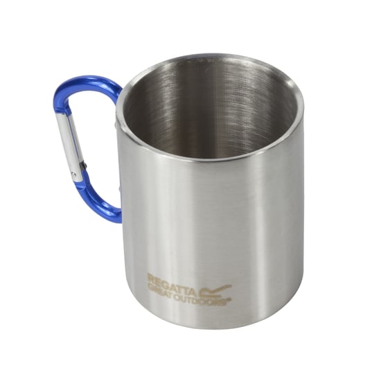 Regatta Grote buitenshuis stalen karabijnhaak/beker (Zilver) - Image 1