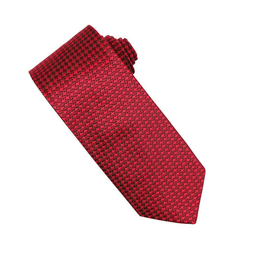 Premier Puppytooth Stropdas (Rood) - Image 2