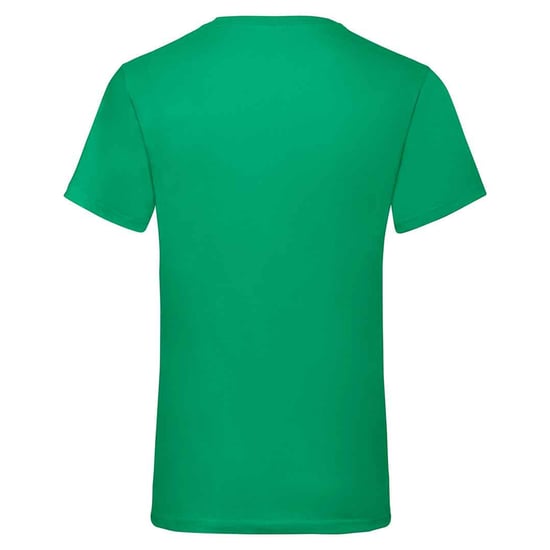 Fruit of the Loom Unisex Adult Waardevol V Hals T-shirt (Kelly Groen) - Image 2
