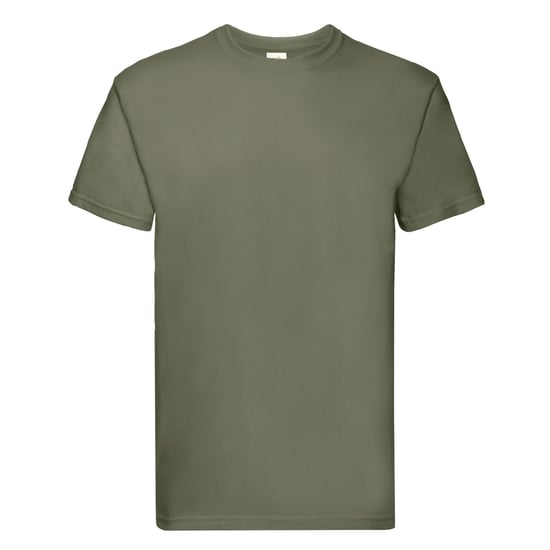 Fruit of the Loom Unisex Super Premium T-shirt voor volwassenen (Klassieke Olijf) - Image 1