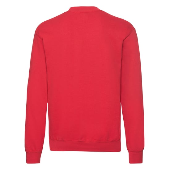 Fruit of the Loom Uniseks Klassiek Ingelegd Sweatshirt voor Volwassenen (Rood) - Image 2