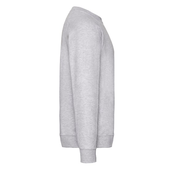 Fruit of the Loom Uniseks Klassiek Effen Raglan Sweatshirt voor volwassenen (Heide Grijs) - Image 3