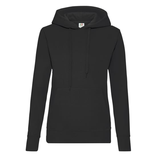 Fruit of the Loom Dames/Dames Klassieke Hoodie (Zwart) - Image 1