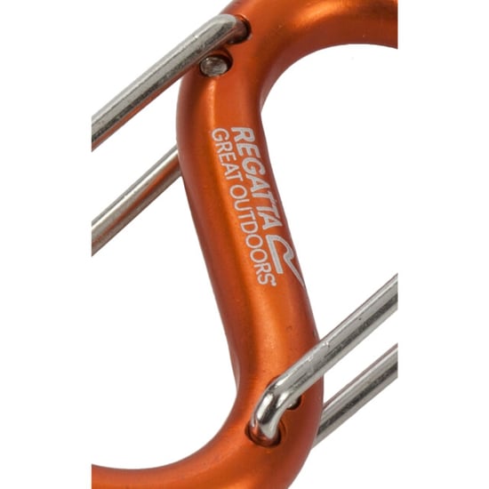 Regatta Grote S-vormige Karabiner voor buiten (Amberkleurige gloed) - Image 3