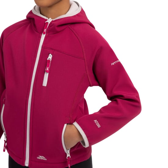 Trespass Kinderen/Kinderen Kian Softshell Jacket (Bes) - Image 3