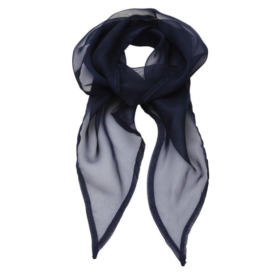 Premier Dames/Dames Chiffon Sjaal (Marine) - Image 1