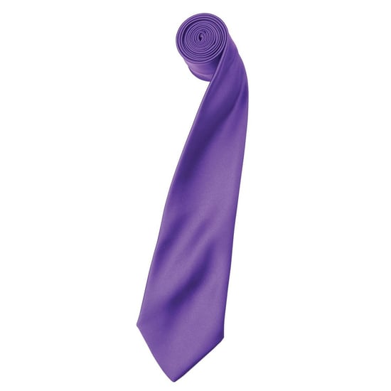 Premier Kleurencollectie Satijnen Stropdas (Rijke Violet) - Image 1