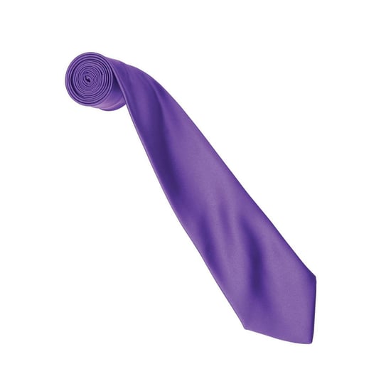 Premier Kleurencollectie Satijnen Stropdas (Rijke Violet) - Image 2