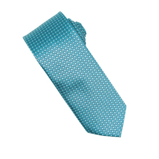 Premier Puppytooth Stropdas (Turquoise) - Image 2