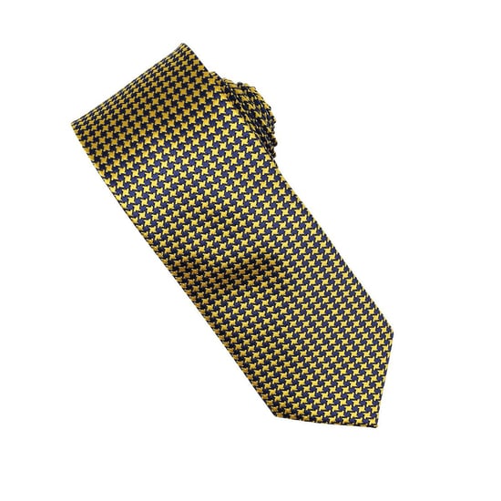 Premier Puppytooth Stropdas (Goud) - Image 2