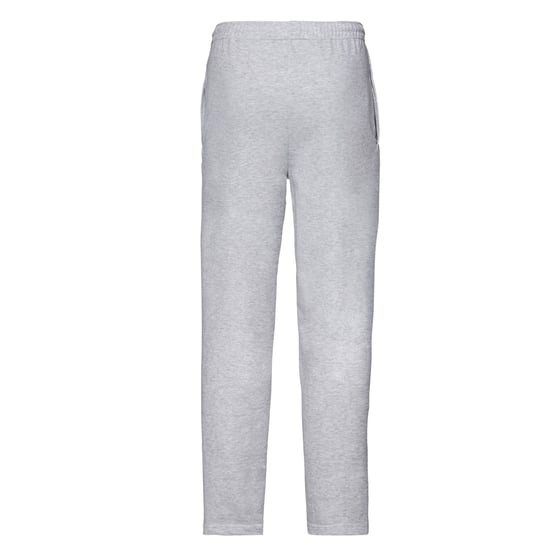 Fruit of the Loom Lichtgewicht open zoom joggingbroek voor volwassenen (Heide Grijs) - Image 2