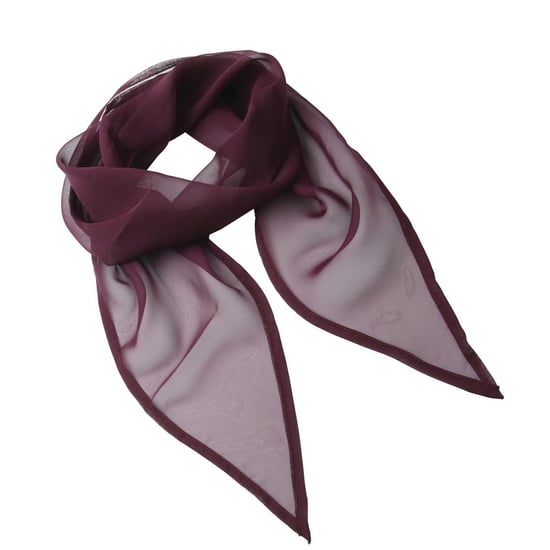Premier Dames/Dames Chiffon Sjaal (Aubergine) - Image 2