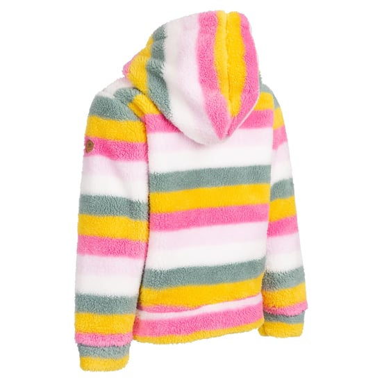 Trespass Kinder/Kinder fleece jas met prachtige streep (Lichtroze) - Image 2