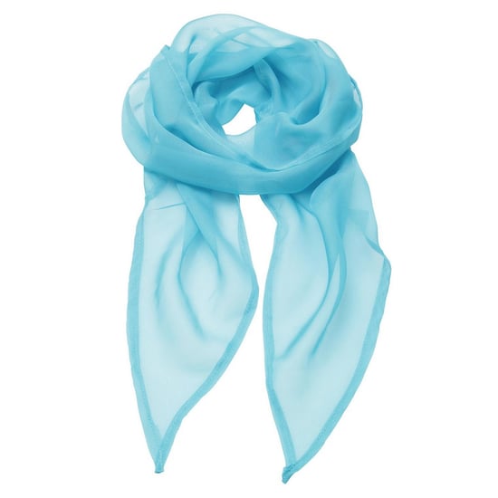 Premier Dames/Dames Chiffon Sjaal (Turquoise) - Image 1