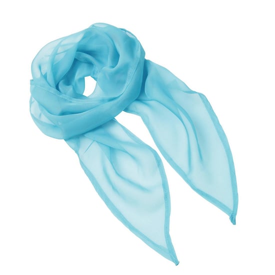 Premier Dames/Dames Chiffon Sjaal (Turquoise) - Image 2