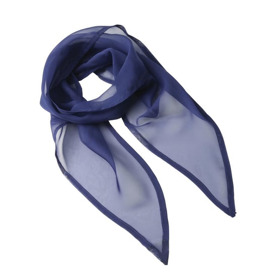 Premier Dames/Dames Chiffon Sjaal (Marineblauw) - Image 2