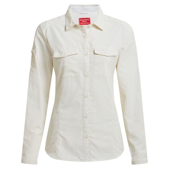Craghoppers Dames/Dames Adventure III Nosilife Shirt Met Lange Mouwen (Zeezout) - Image 1