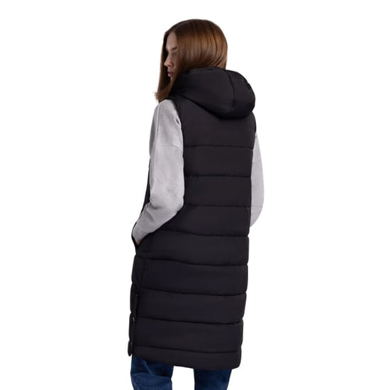 Trespass Dames/Dames Leona Gewatteerd Gilet (Zwart) - Image 3