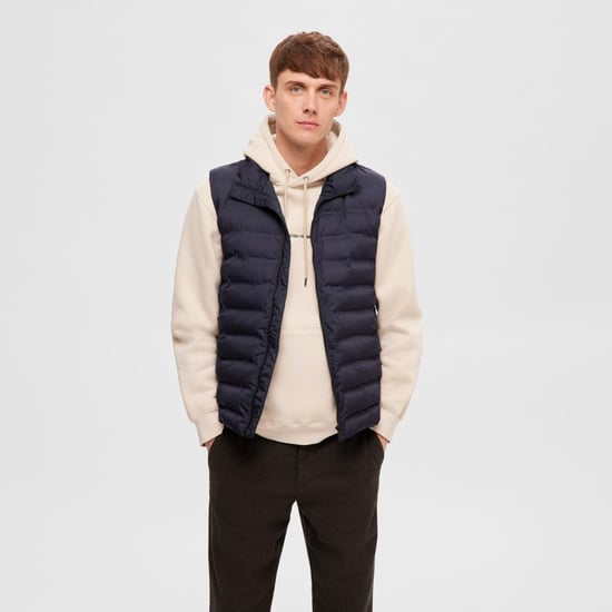 Selected Jas zomer Barry Quilted Gilet Sky Captain Blauw - Image 4