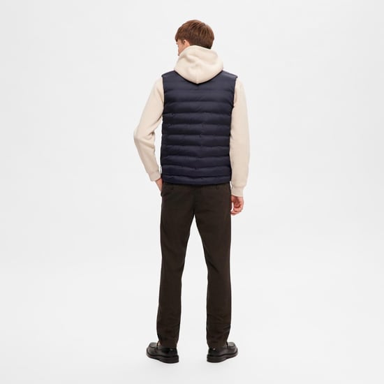 Selected Jas zomer Barry Quilted Gilet Sky Captain Blauw - Image 5