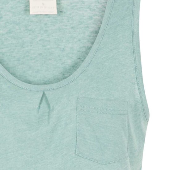 Trespass - Dames Fidget Mouwloze Top (Teal Mist Marl) - Image 4