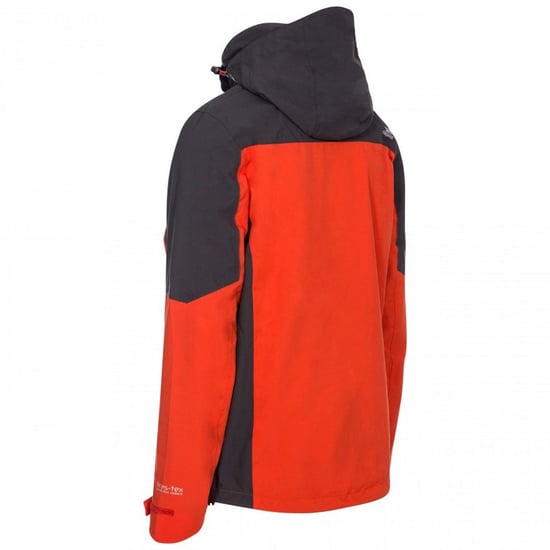 Trespass - Heren Tappin Waterdichte Jas met Capuchon (Rood) - Image 2