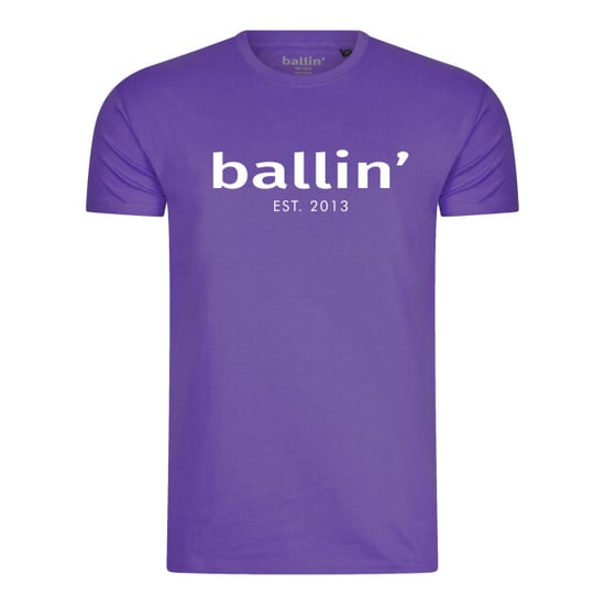Ballin Est. 2013 Tee SS Regular Fit Shirt Paars - Image 1