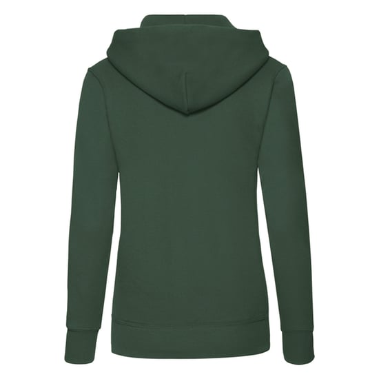 Fruit of the Loom Dames/Dames Klassieke Hoodie (Fles groen) - Image 2
