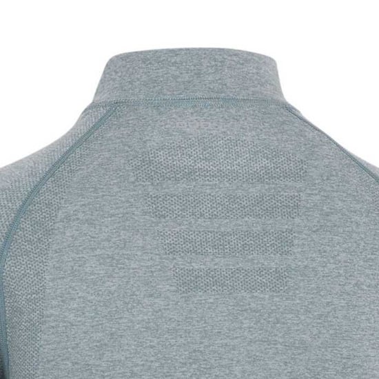 Trespass Dames/Dames Pelina Half Zip Active Top met lange mouwen (Wintergroene nevel) - Image 3